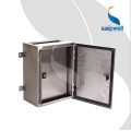 Saipwell Factory Impermeable IP66 Proyecto exterior Caja de conexiones de acero inoxidable Caja de conexiones de acero inoxidable estándar